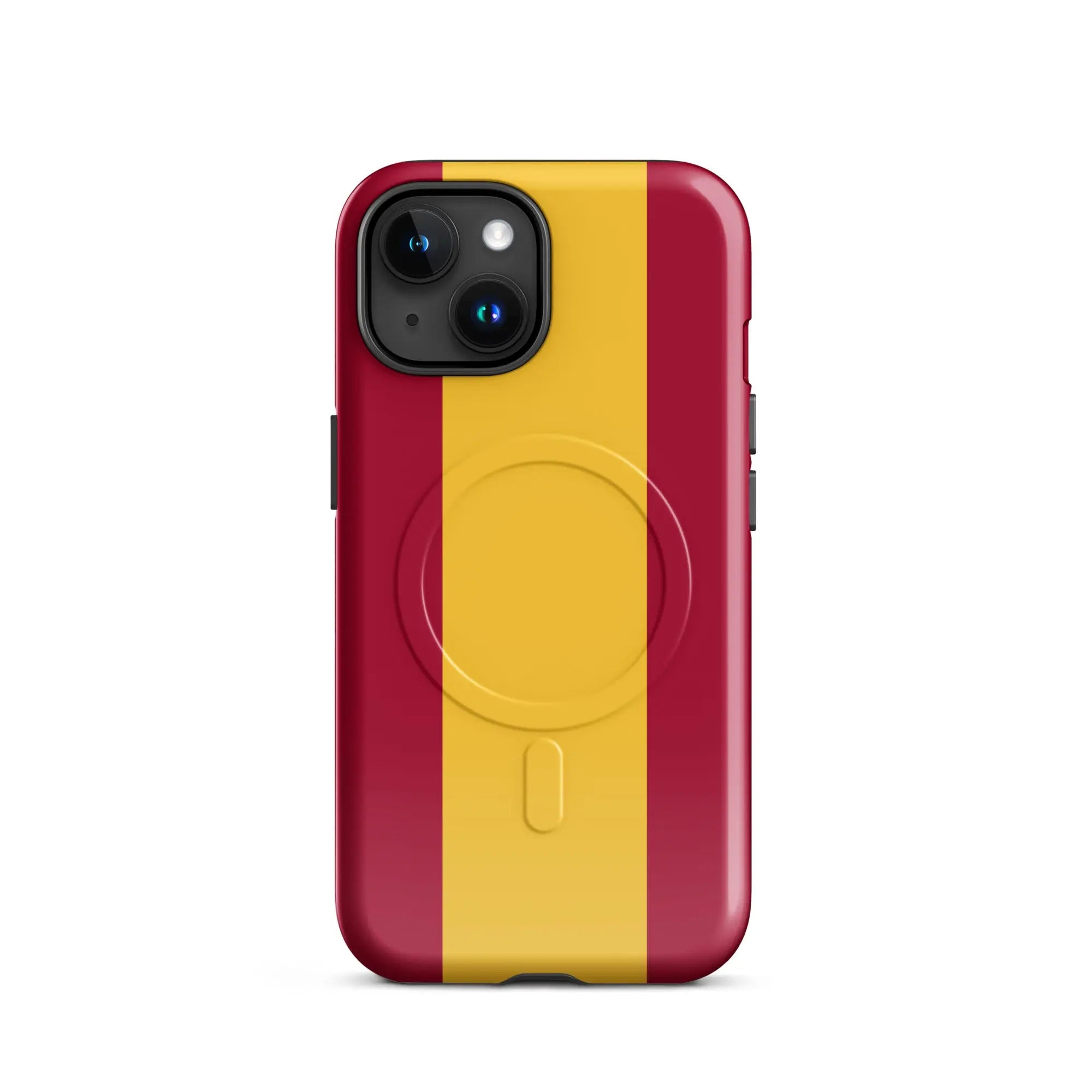 Comprar Funda dura para iPhone® MagSafe® Bandera de España Bandera España La Flamenca de Borgoña Patricia Muñoz VOX