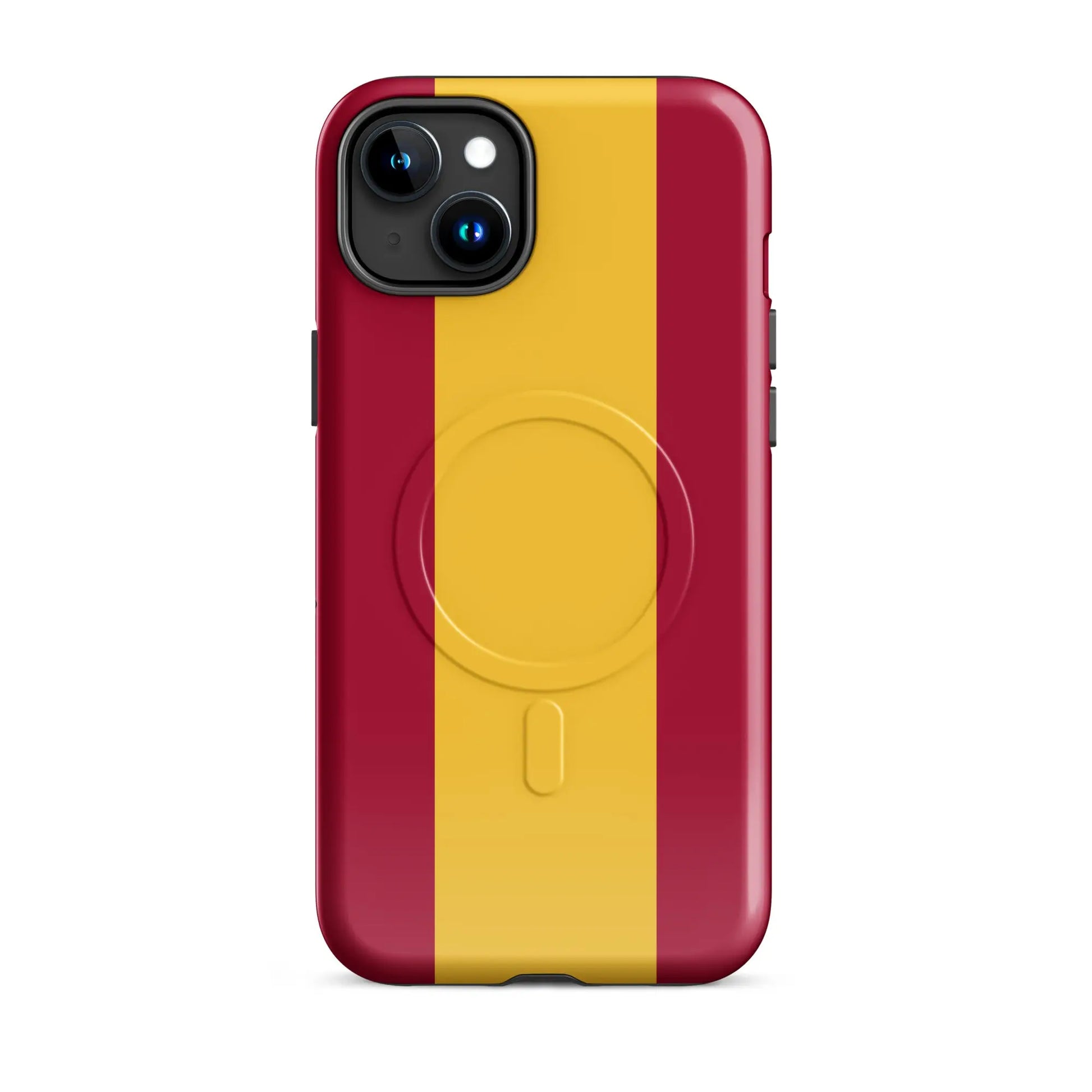 Comprar Funda dura para iPhone® MagSafe® Bandera de España Bandera España La Flamenca de Borgoña Patricia Muñoz VOX
