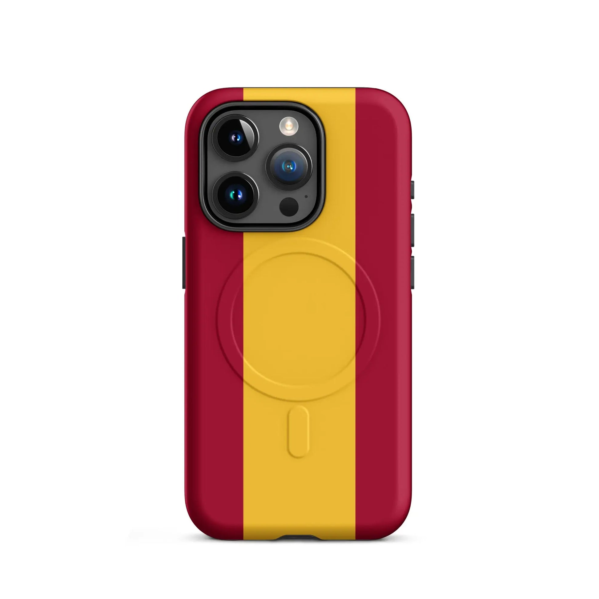 Comprar Funda dura para iPhone® MagSafe® Bandera de España Bandera España La Flamenca de Borgoña Patricia Muñoz VOX