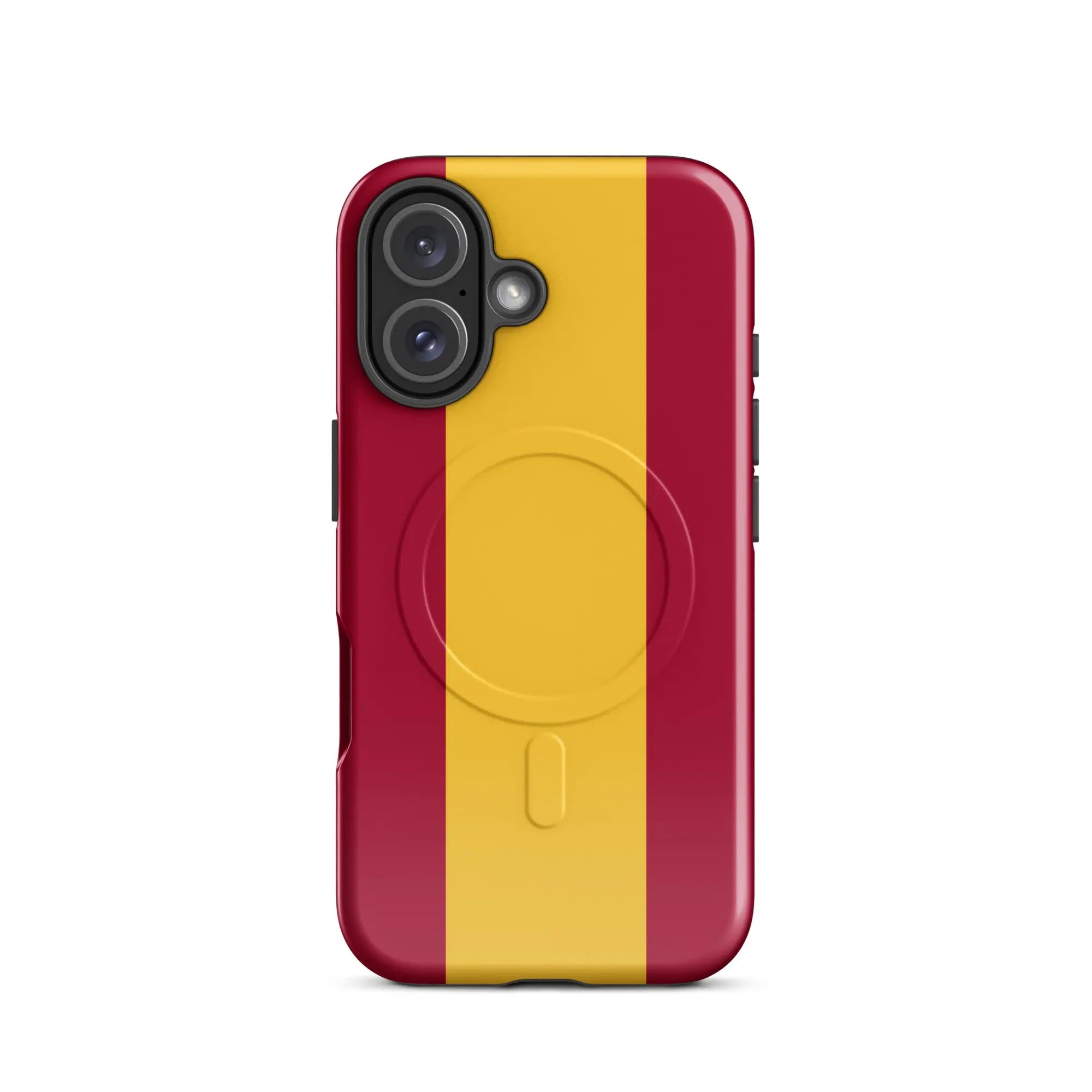 Comprar Funda dura para iPhone® MagSafe® Bandera de España Bandera España La Flamenca de Borgoña Patricia Muñoz VOX