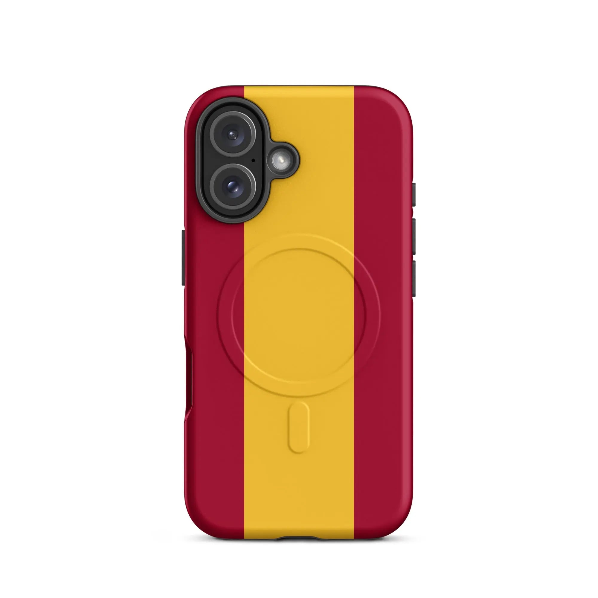 Comprar Funda dura para iPhone® MagSafe® Bandera de España Bandera España La Flamenca de Borgoña Patricia Muñoz VOX