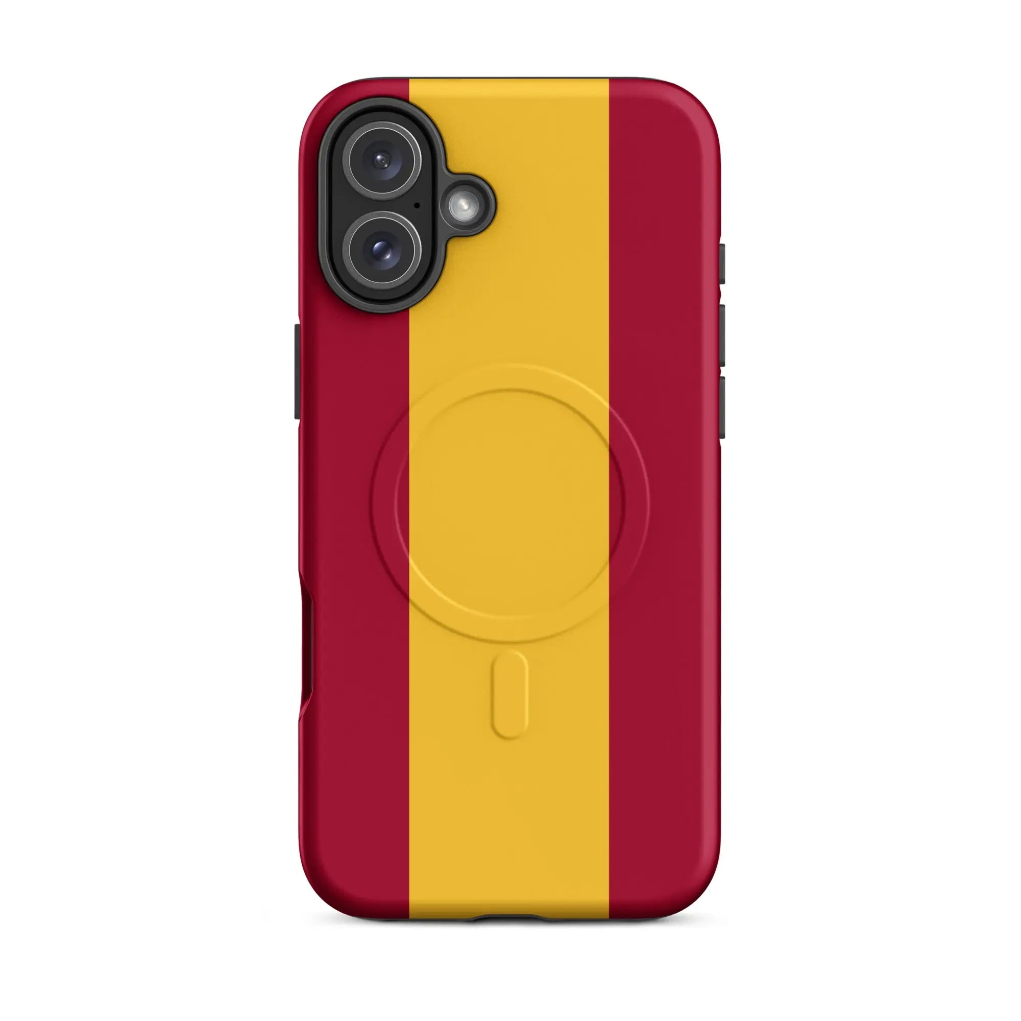 Comprar Funda dura para iPhone® MagSafe® Bandera de España Bandera España La Flamenca de Borgoña Patricia Muñoz VOX