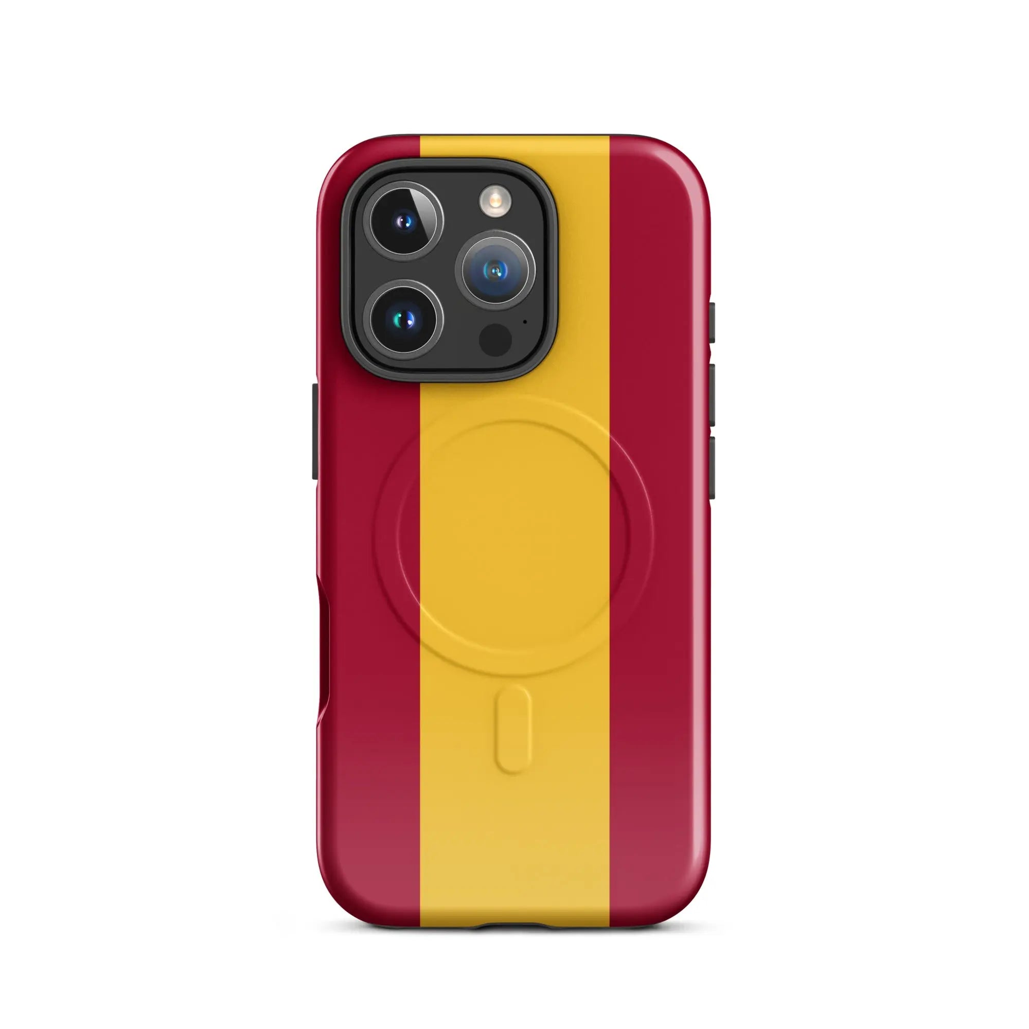 Comprar Funda dura para iPhone® MagSafe® Bandera de España Bandera España La Flamenca de Borgoña Patricia Muñoz VOX