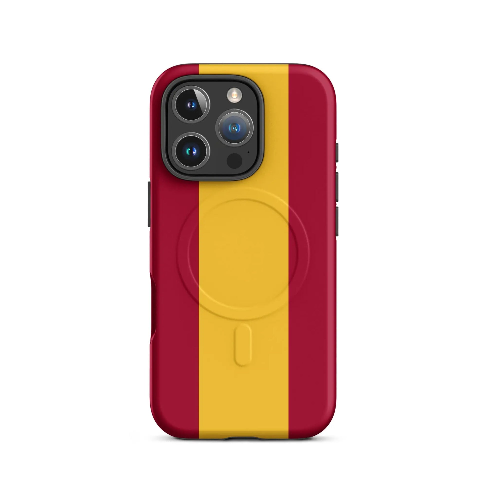 Comprar Funda dura para iPhone® MagSafe® Bandera de España Bandera España La Flamenca de Borgoña Patricia Muñoz VOX