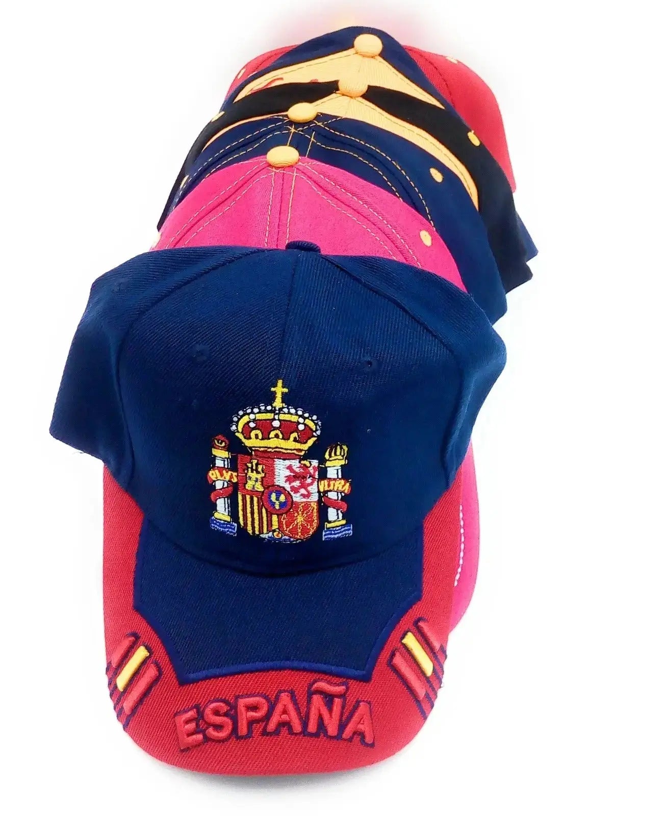 Gorra Bandera España Escudo rojo y blanco - LaFlamencadeBorgoña
