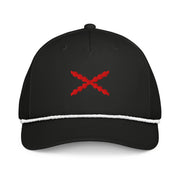 Comprar Gorra clásica con cuerda Cruz de Borgoña Bandera España La Flamenca de Borgoña Patricia Muñoz VOX