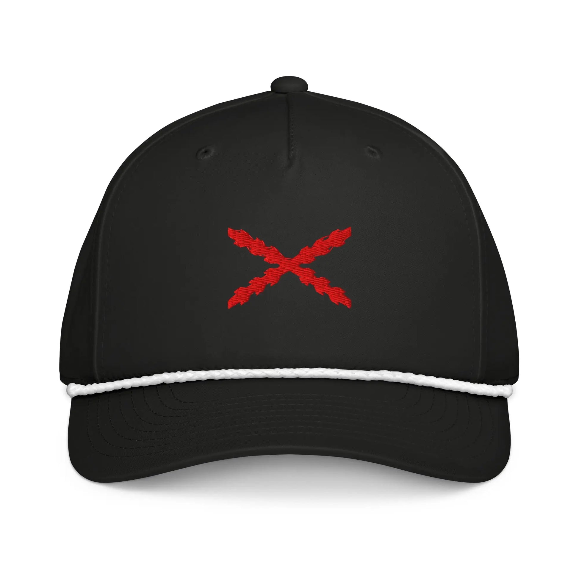 Comprar Gorra clásica con cuerda Cruz de Borgoña Bandera España La Flamenca de Borgoña Patricia Muñoz VOX