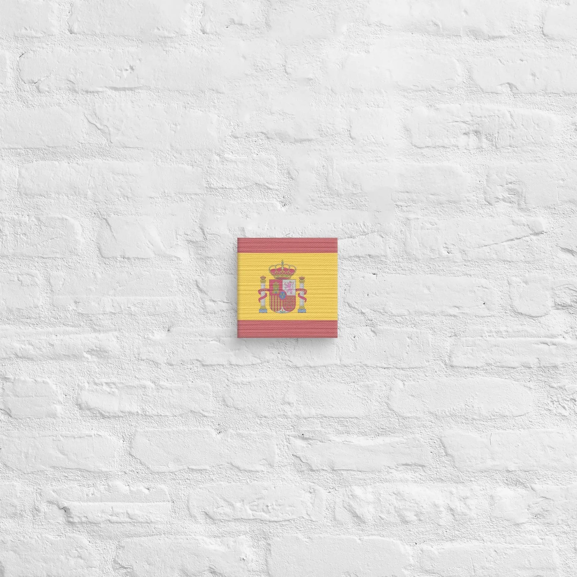 Comprar Lienzo Bandera España desgastada La Flamenca de Borgoña Bandera España