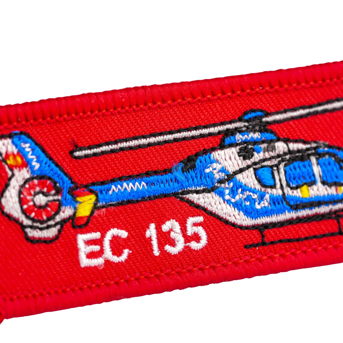 Comprar Llavero Helicóptero EC 135 <<Remove before flight>> La Flamenca de Borgoña Bandera España