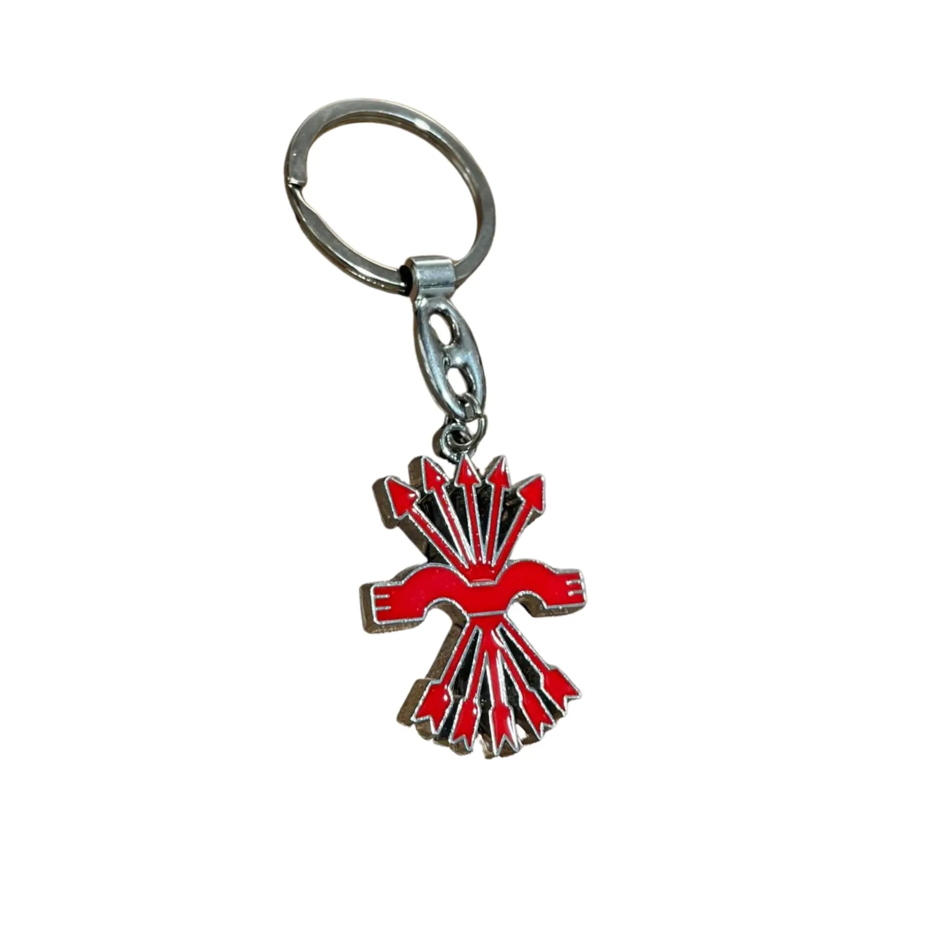 Comprar Lote 3 llaveros Falange Española de las JONS La Flamenca de Borgoña Bandera España