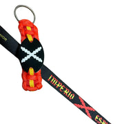 Comprar Lote Cruz de Borgoña: pulsera Imperio Español y llavero paracord bandera de España La Flamenca de Borgoña Bandera España