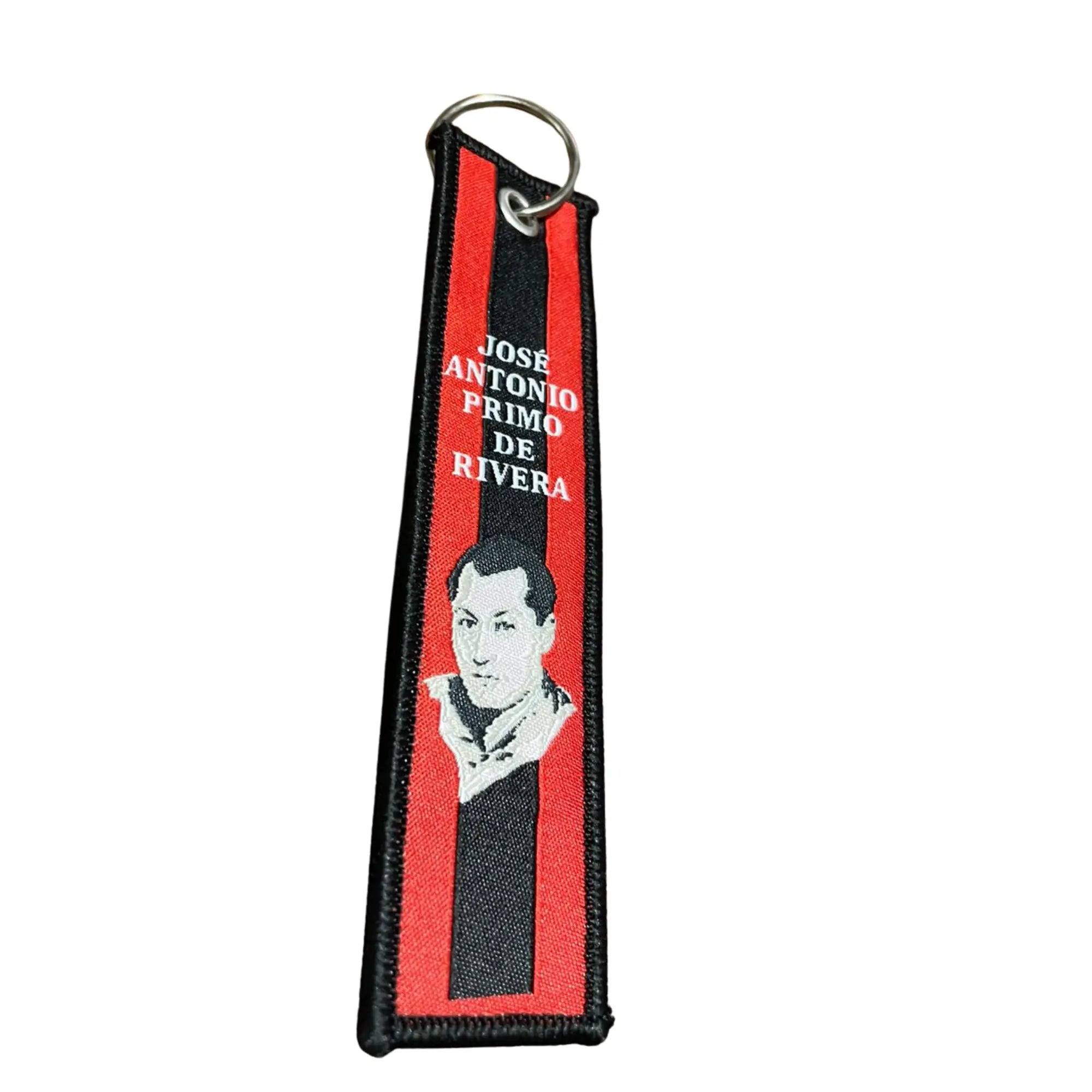 Comprar Lote Falange Española de las Jons: pin, pulsera, llavero Jose Antonio Primo de Rivera La Flamenca de Borgoña Bandera España