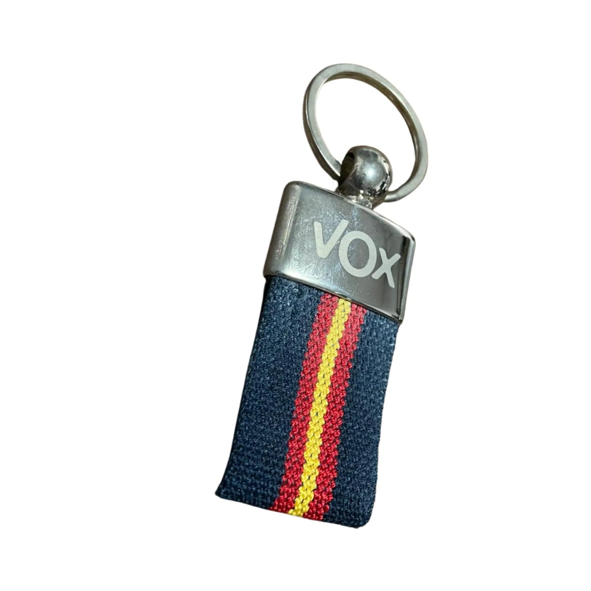 Comprar Lote VOX España Viva pulsera y llavero La Flamenca de Borgoña Bandera España