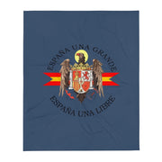 Comprar Manta Águila de San Juan - Una, Grande y Libre - azul La Flamenca de Borgoña Bandera España