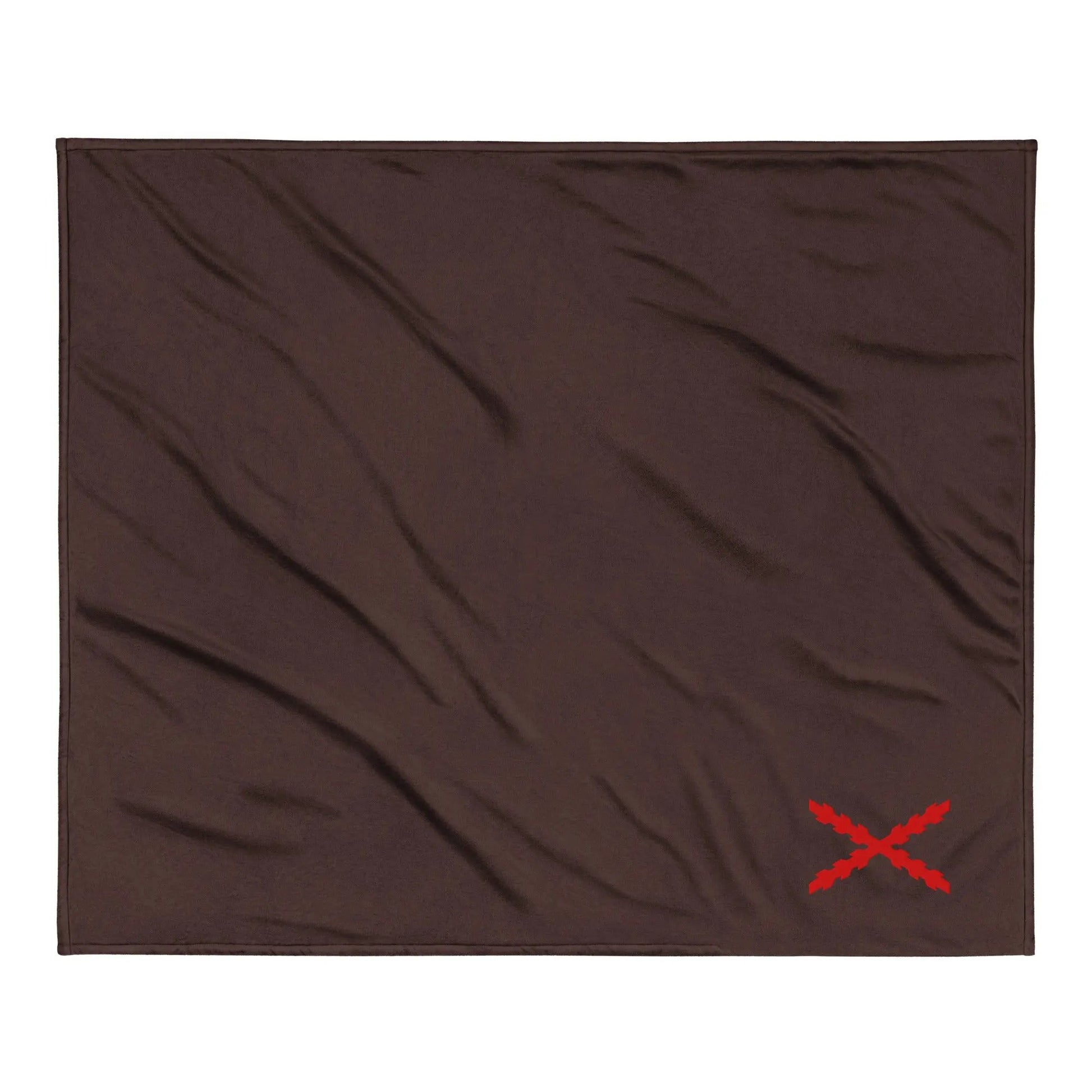Comprar Manta borreguillo premium Cruz de Borgoña La Flamenca de Borgoña Bandera España