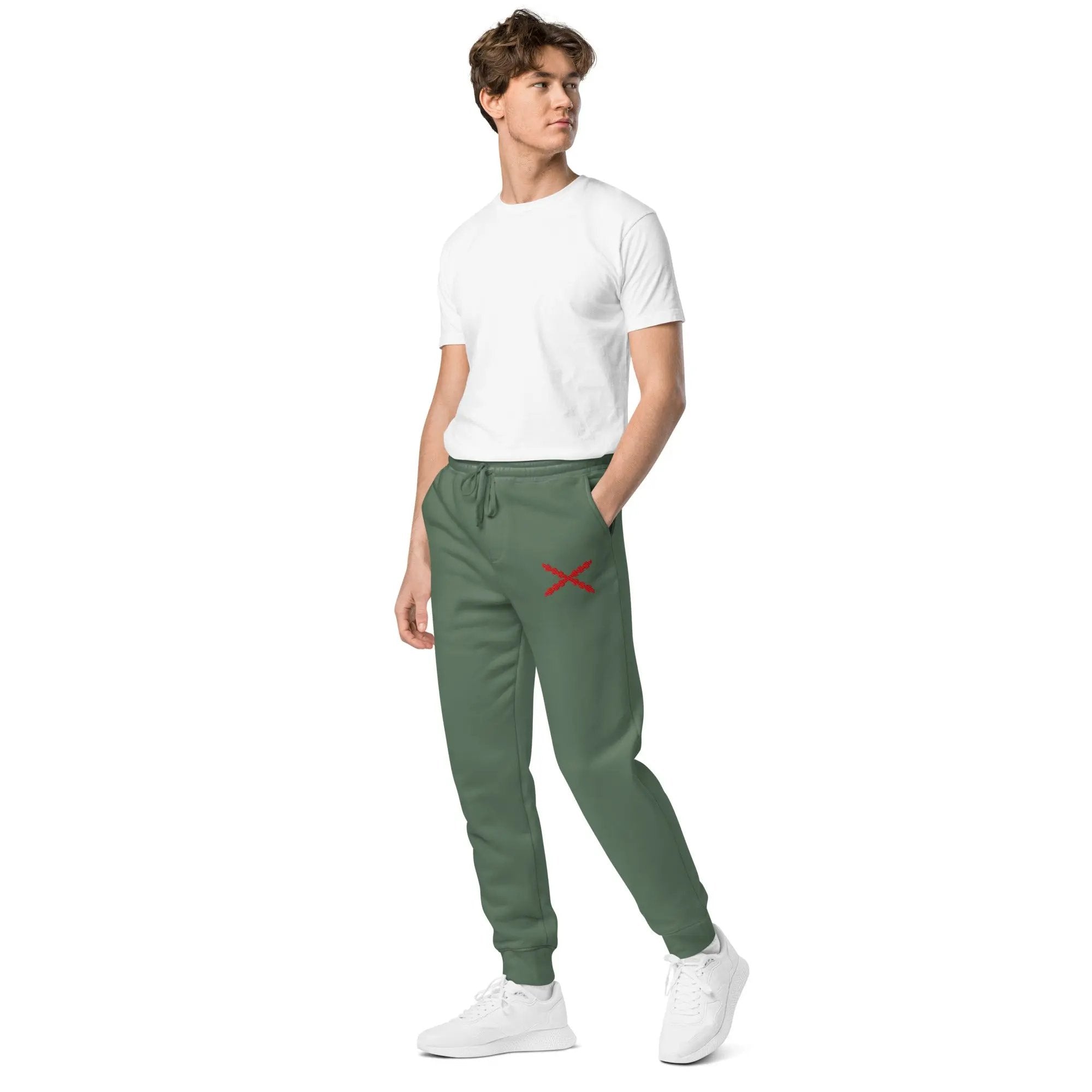 Comprar Pantalón de deporte teñido unisex Cruz de Borgoña La Flamenca de Borgoña Bandera España
