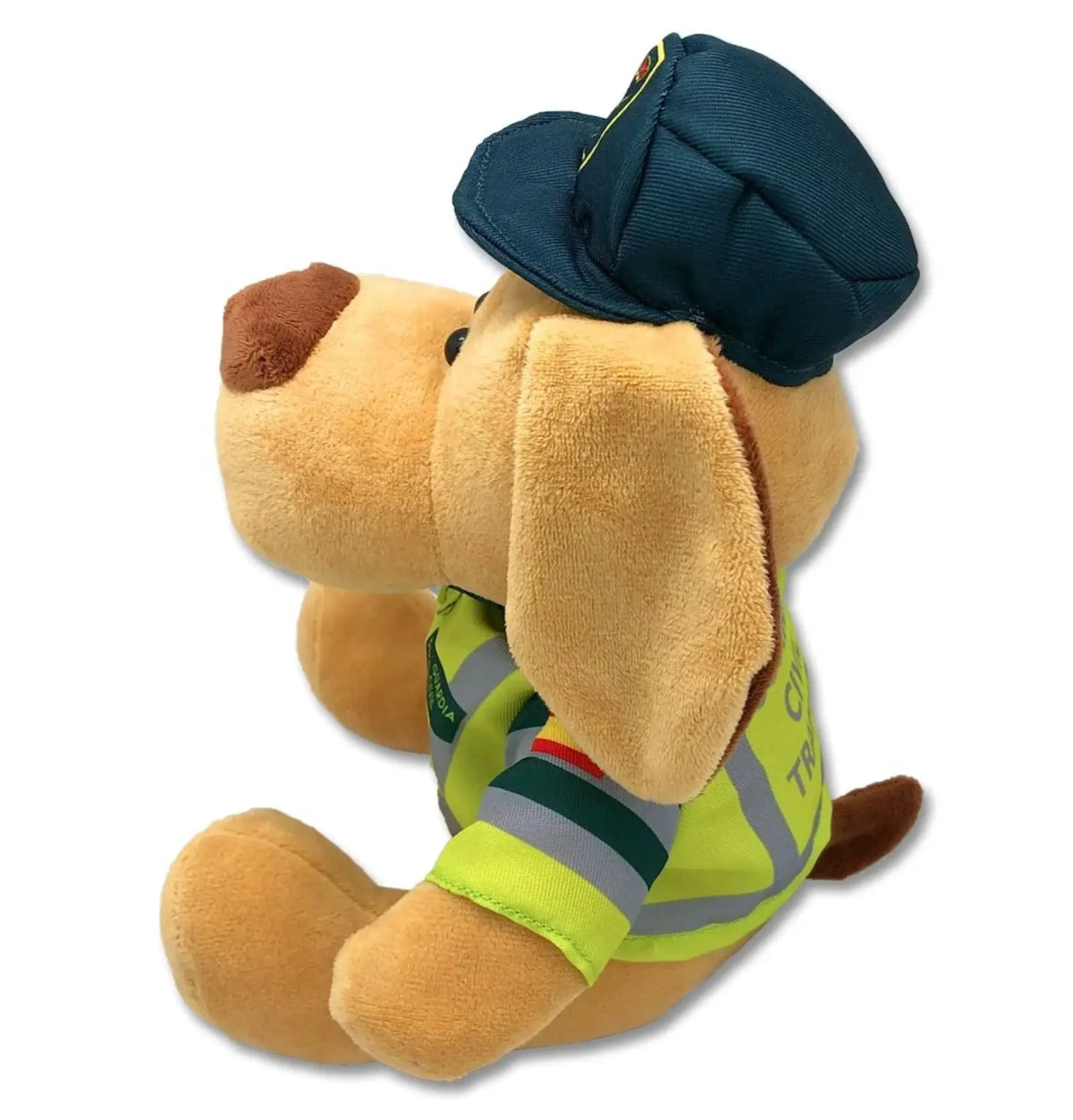 Comprar Peluche Perro Guardia Civil Tráfico La Flamenca de Borgoña Bandera España