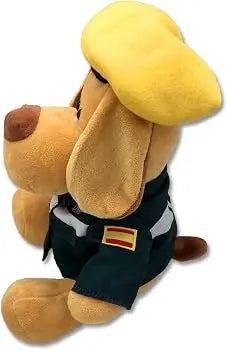 Comprar Peluche Perro UME Unidad Militar de Emergencias La Flamenca de Borgoña Bandera España
