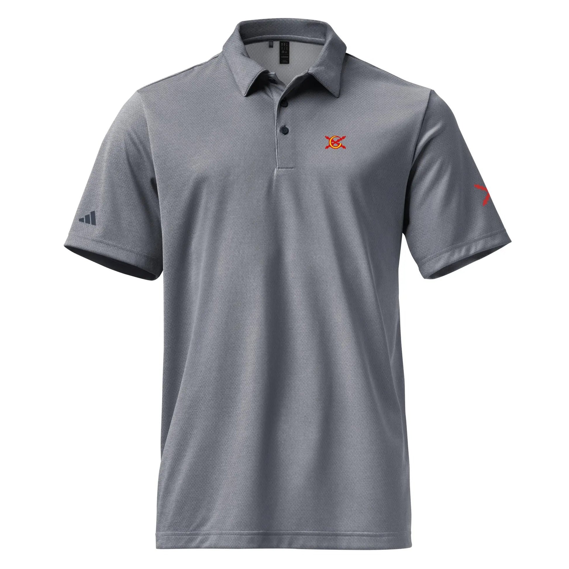 Comprar Polo adidas Space-Dyed "Ser español es un Honor" La Flamenca de Borgoña Bandera España