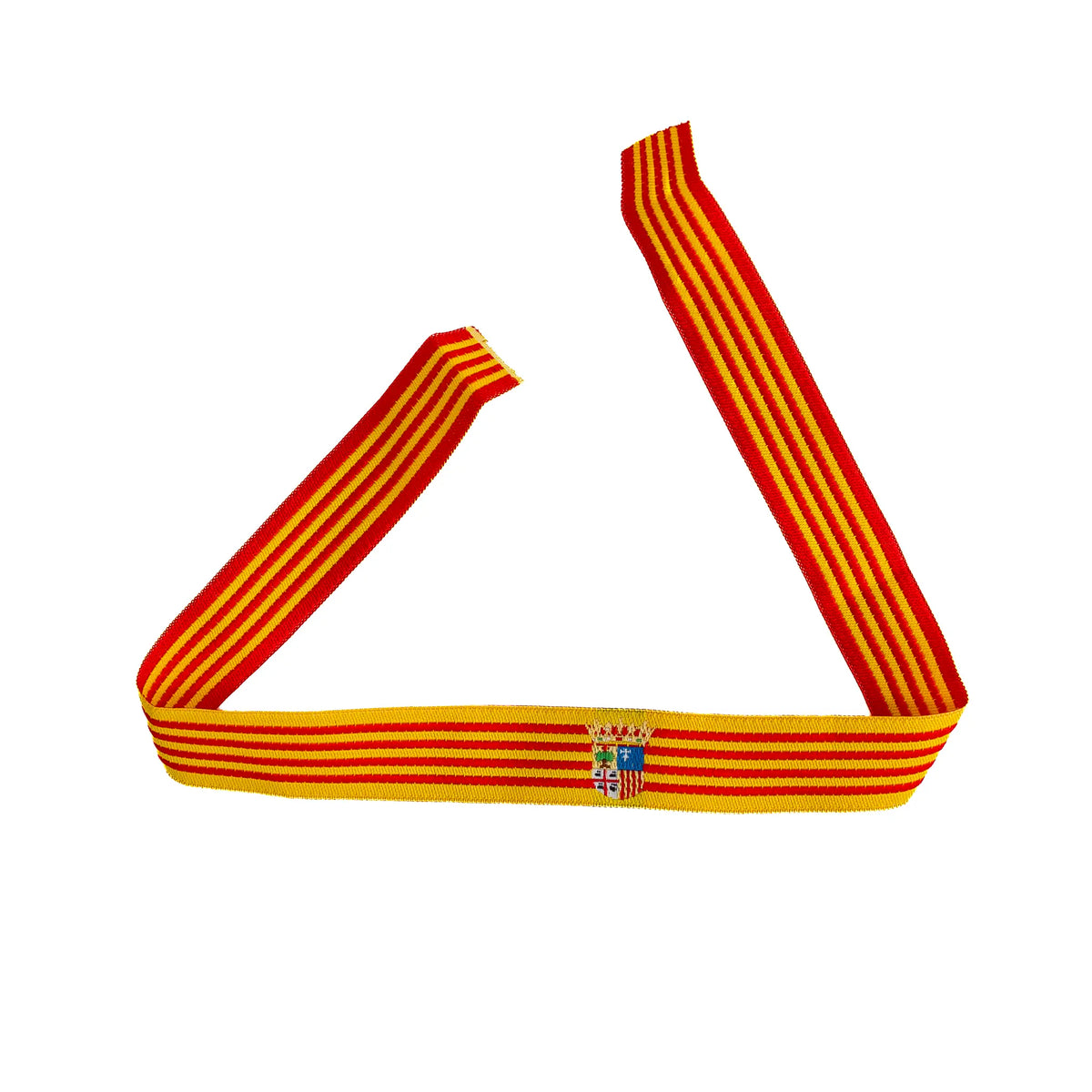Comprar Pulsera de tela Bandera Comunidad de Aragón La Flamenca de Borgoña Bandera España