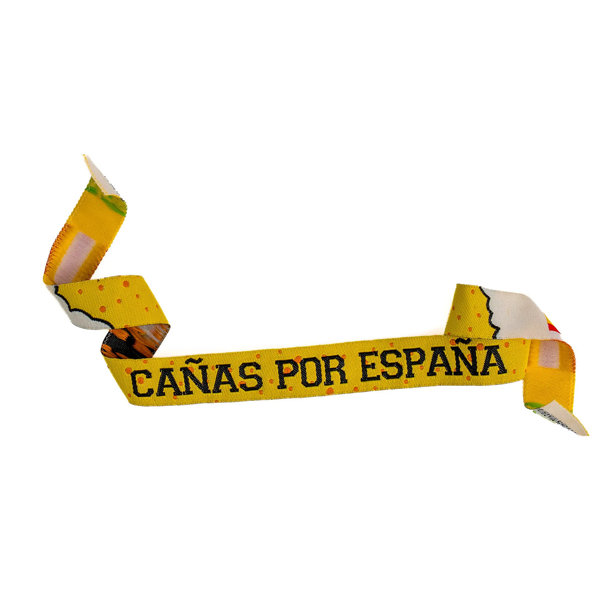 Comprar Pulsera de tela Cañas por España de VOX año 2018 - unidad única La Flamenca de Borgoña Bandera España