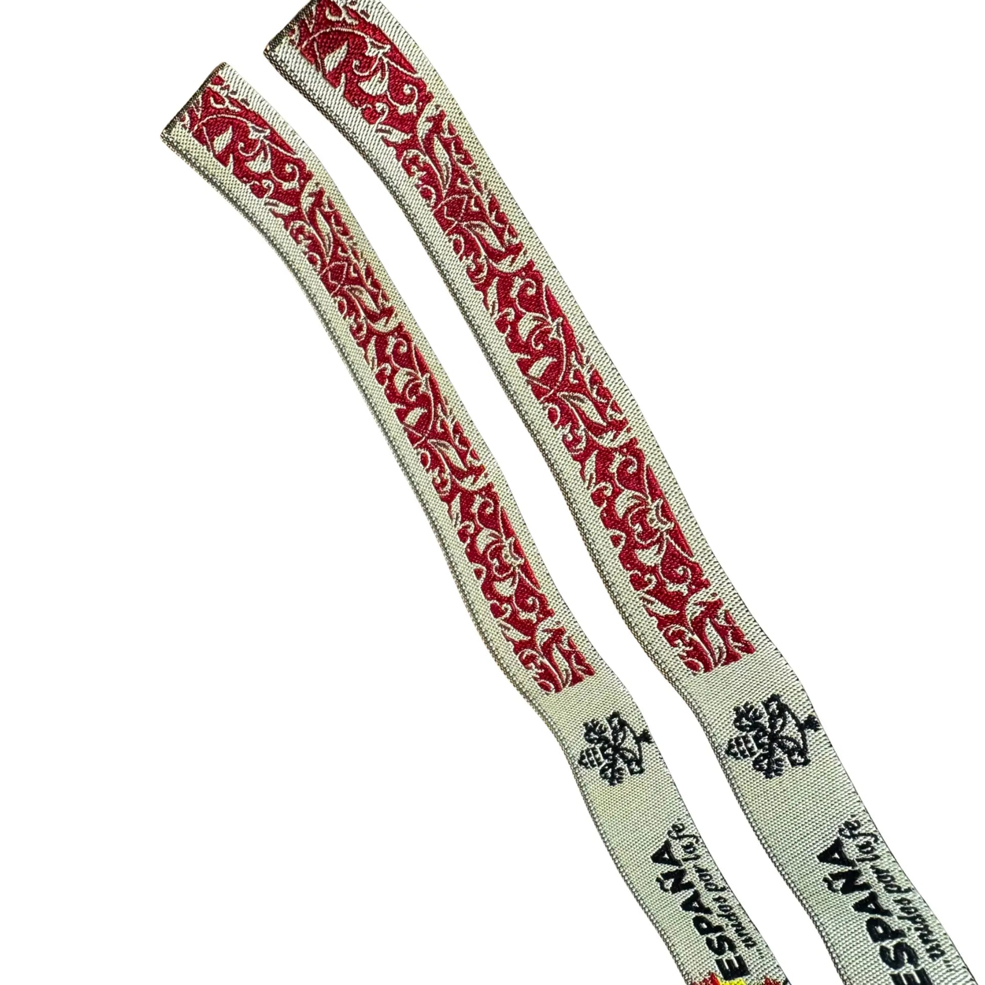 Comprar Pulsera de tela León XIV “España, unidos por la fe” La Flamenca de Borgoña Bandera España
