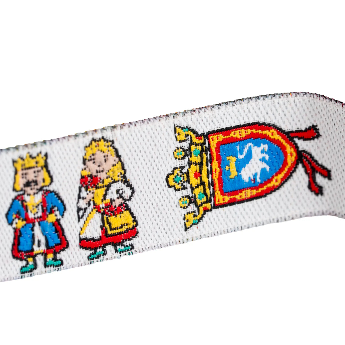 Comprar Pulsera de tela San Fermín · Pamplona-Iruña La Flamenca de Borgoña Bandera España