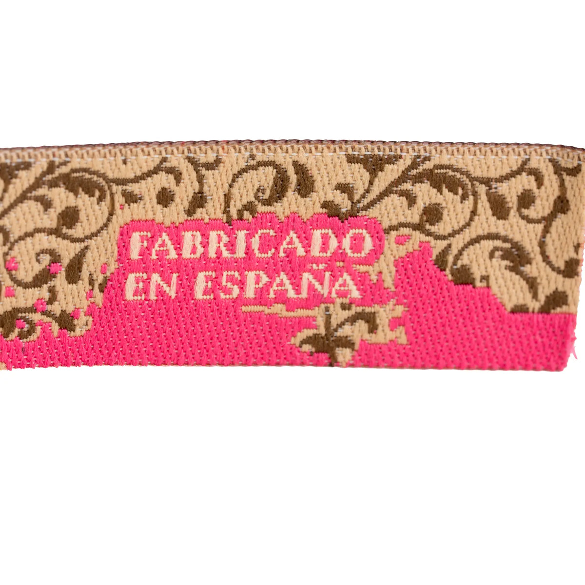 Comprar Pulsera de tela Virgen de la Cabeza La Flamenca de Borgoña Bandera España