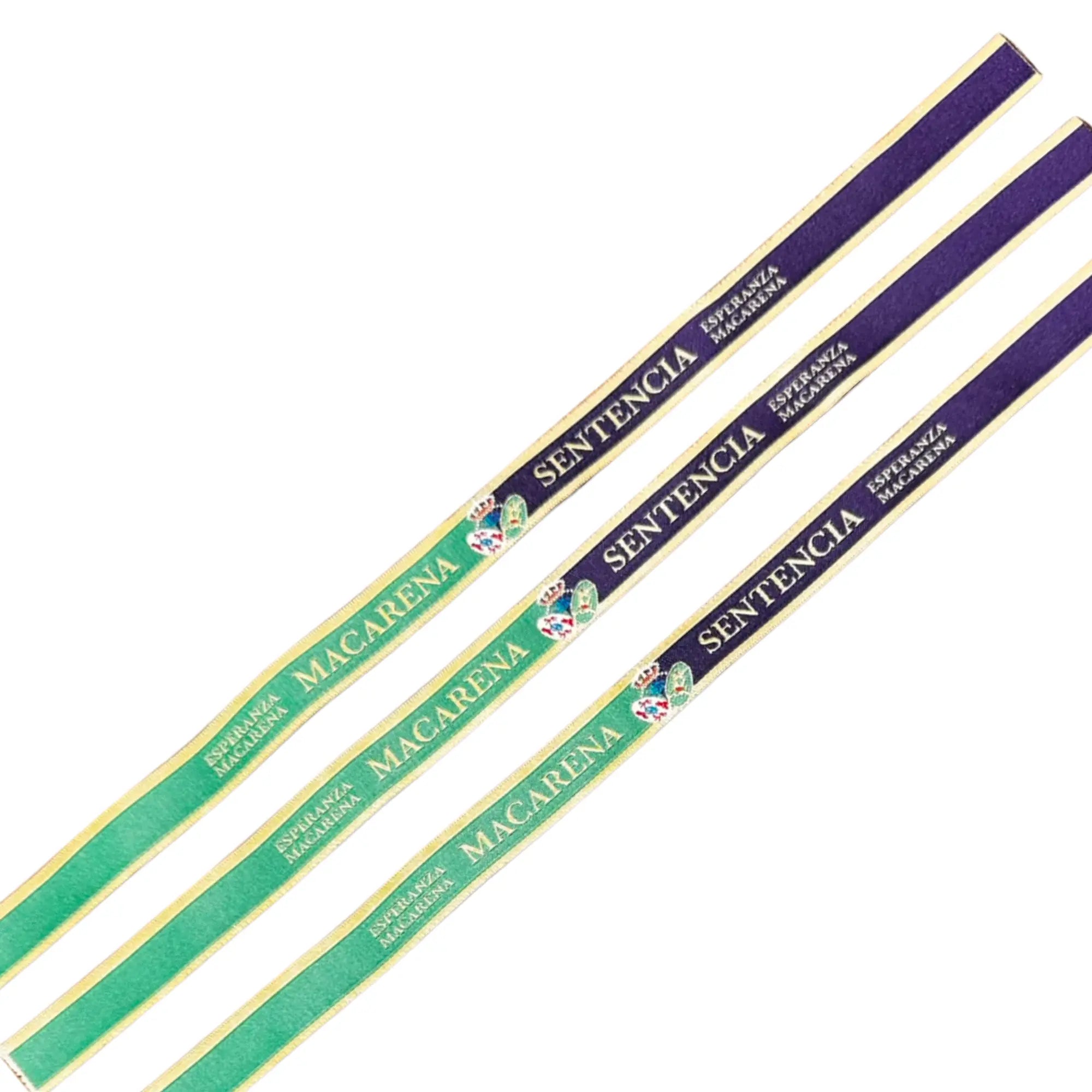 Comprar Pulsera de tela cofrade Esperanza Macarena – Sentencia La Flamenca de Borgoña Bandera España