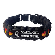 Pulsera paracord Guardia Civil Empuña tu Fusil Bandera España