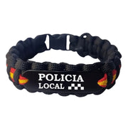 Pulsera paracord Policía Local Bandera España
