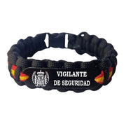 Spanish flag camouflage paracord bracelet
