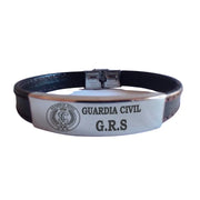 Pulsera piel Guardia Civil GRS