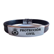 Bracelet Spain coat of arms camel suede