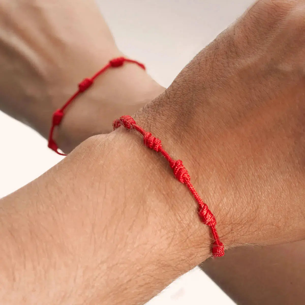 Comprar Pulsera roja de 7 nudos de Protección La Flamenca de Borgoña Bandera España
