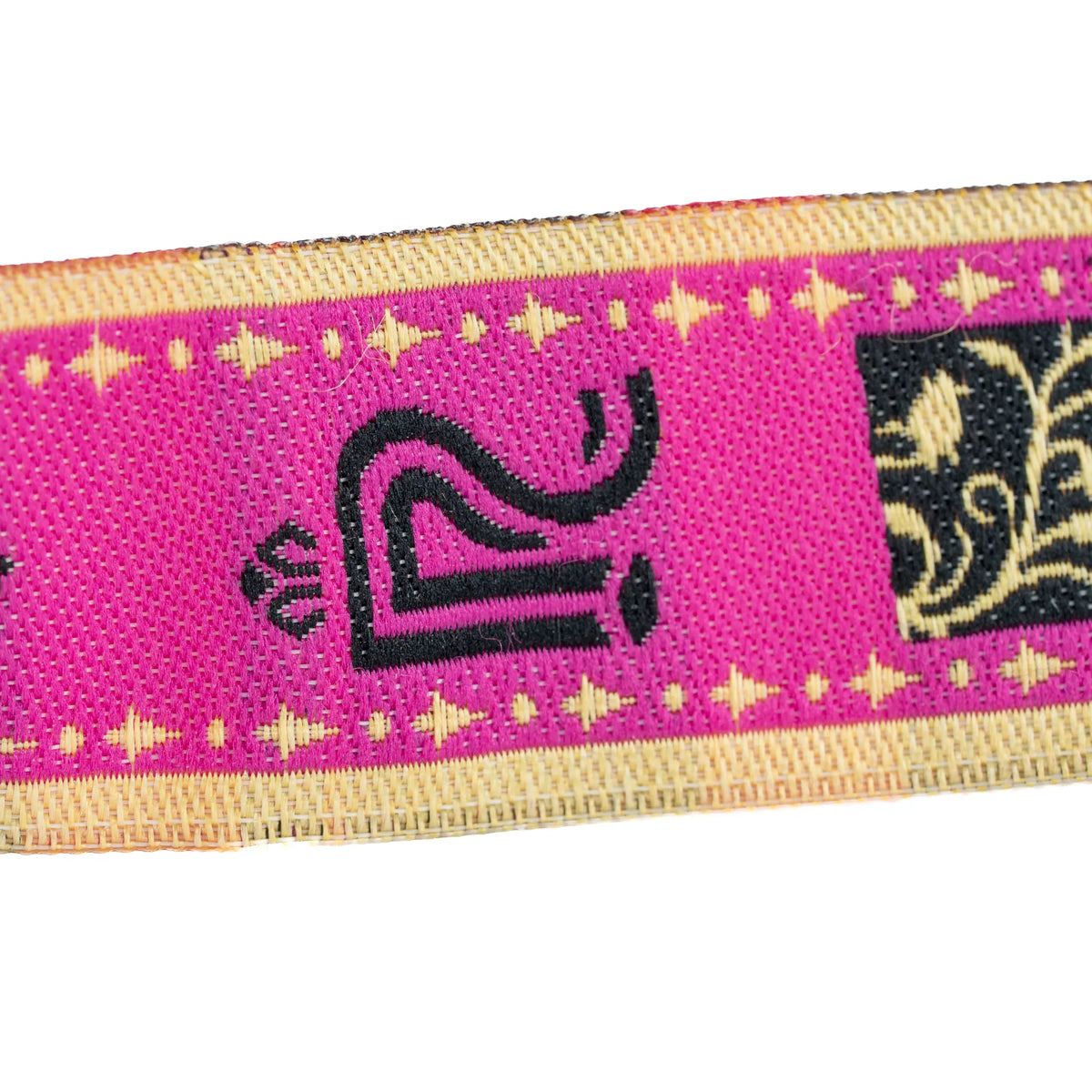 Comprar Pulsera taurina de tela Roca Rey con traje de luces La Flamenca de Borgoña Bandera España
