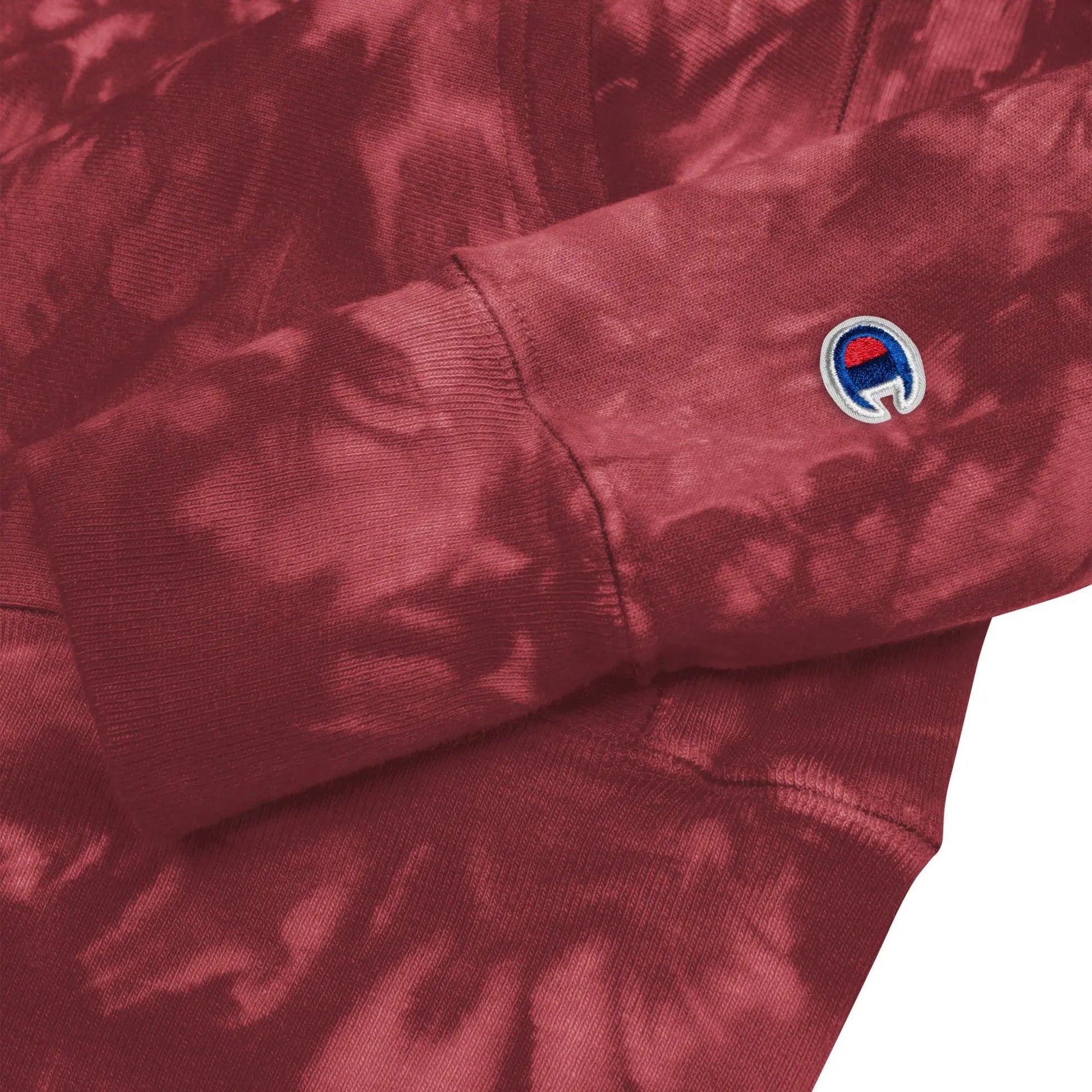 Comprar Sudadera Champion tie-dye unisex Cruz de Borgoña La Flamenca de Borgoña Bandera España
