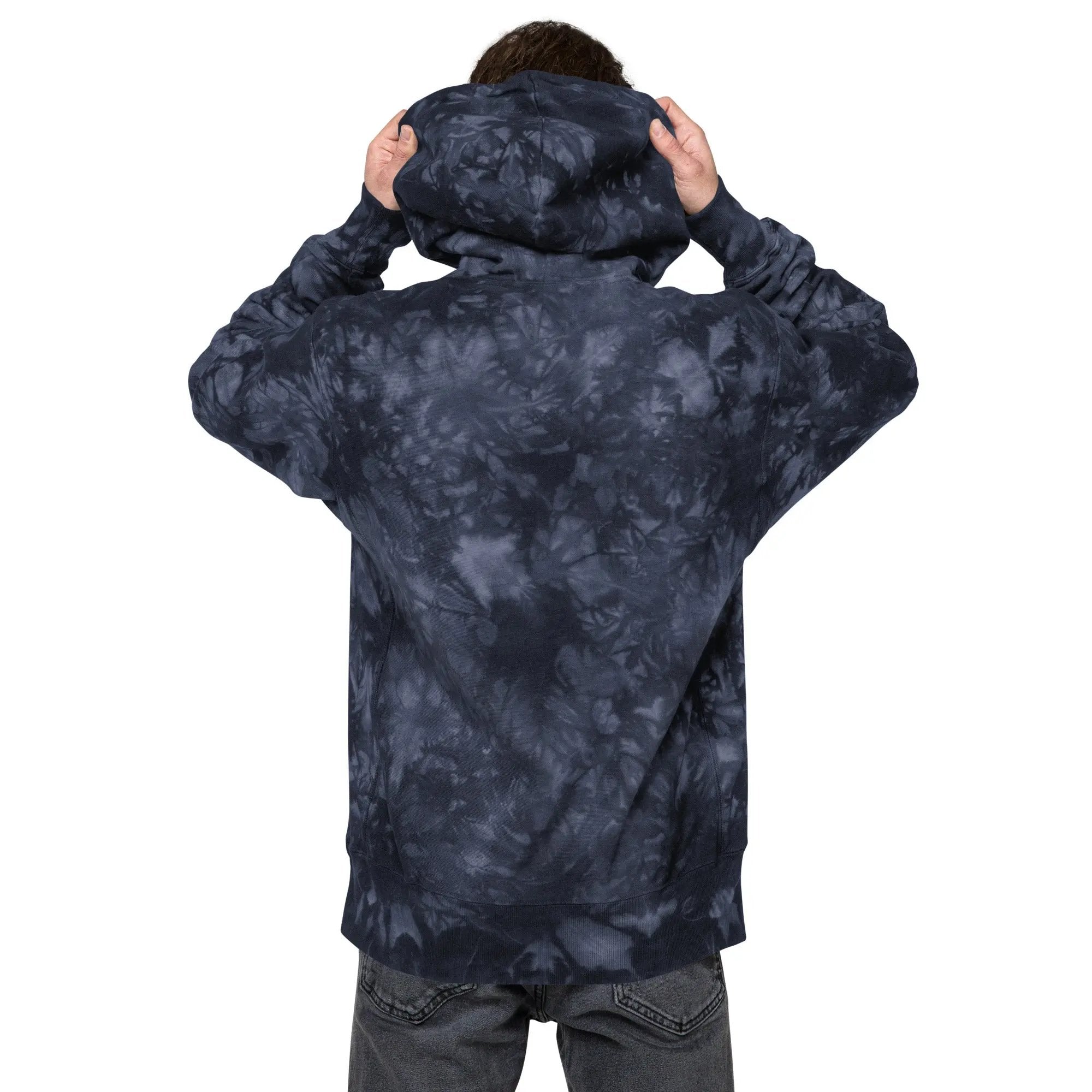 Comprar Sudadera Champion tie-dye unisex Cruz de Borgoña La Flamenca de Borgoña Bandera España
