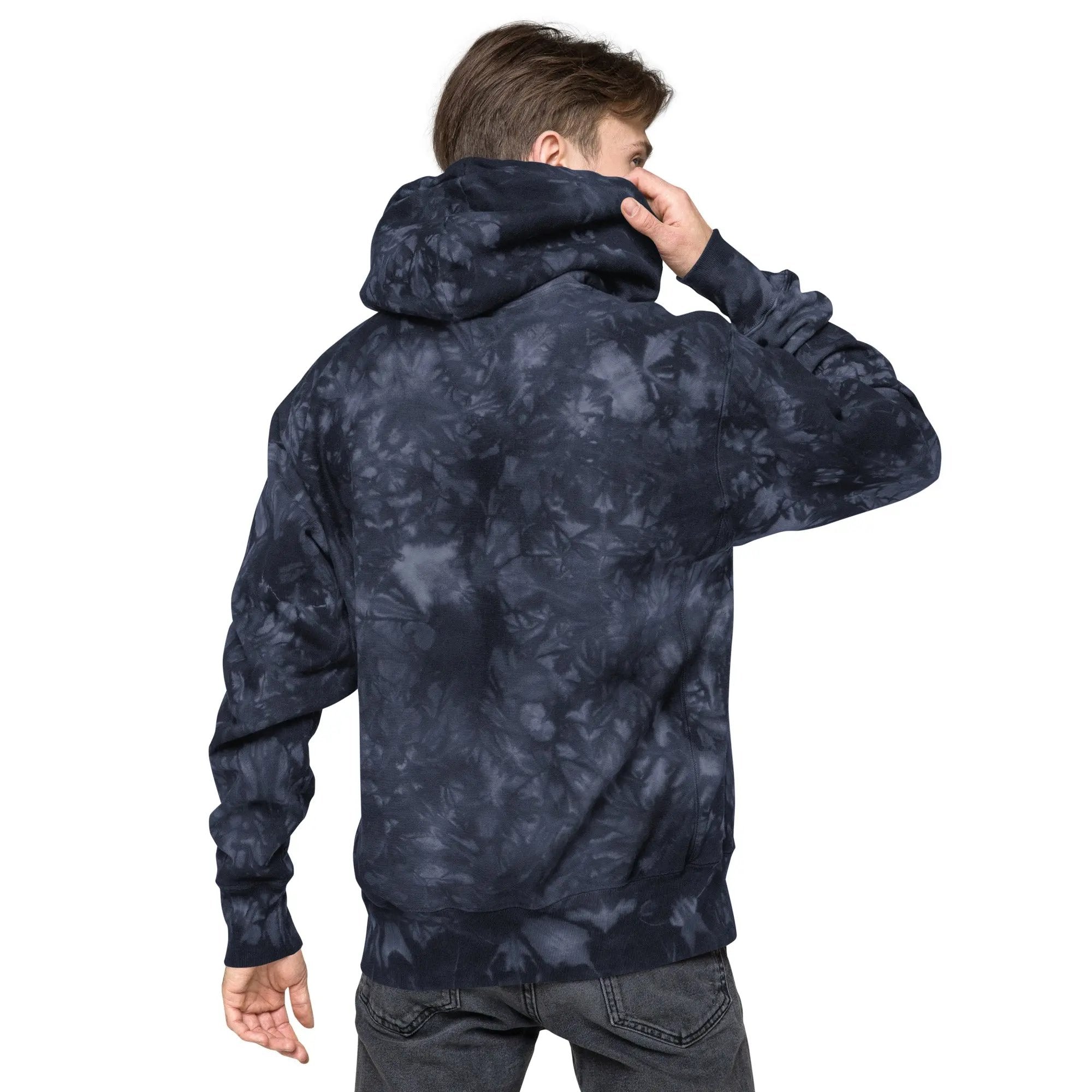 Comprar Sudadera Champion tie-dye unisex Cruz de Borgoña La Flamenca de Borgoña Bandera España