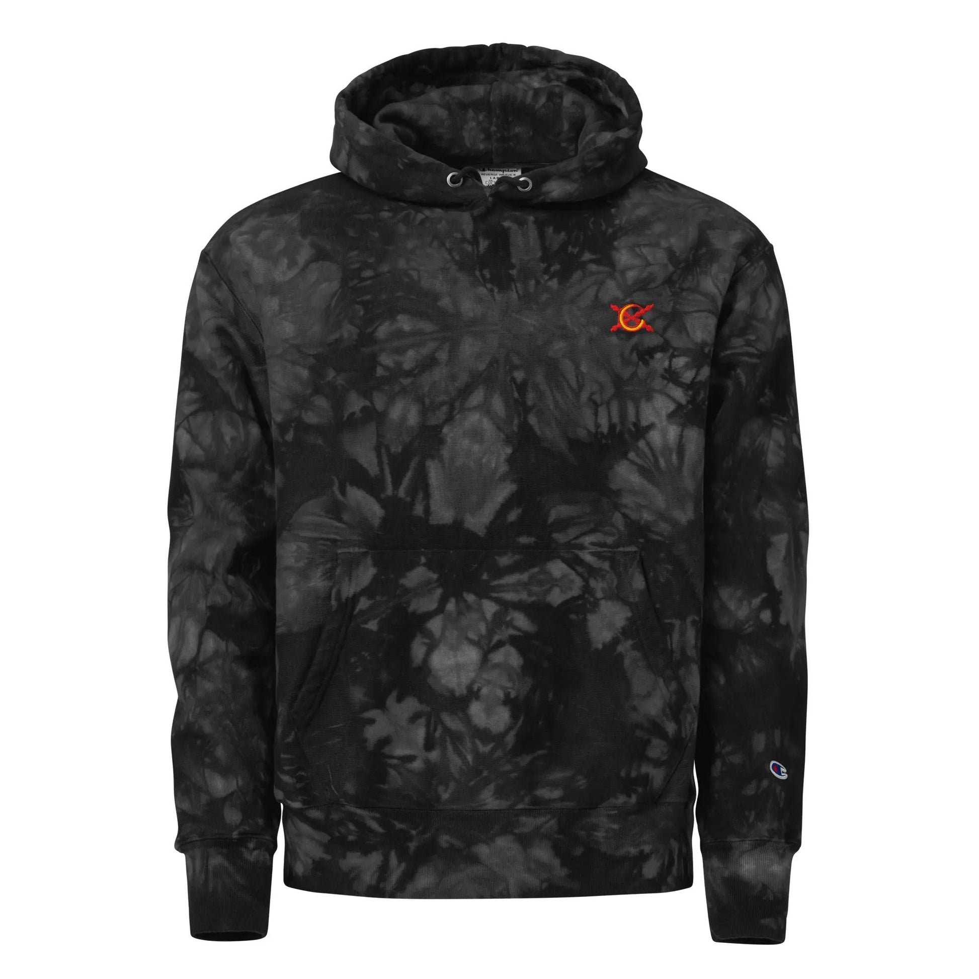 Comprar Sudadera Champion tie-dye unisex La Flamenca de Borgoña La Flamenca de Borgoña Bandera España
