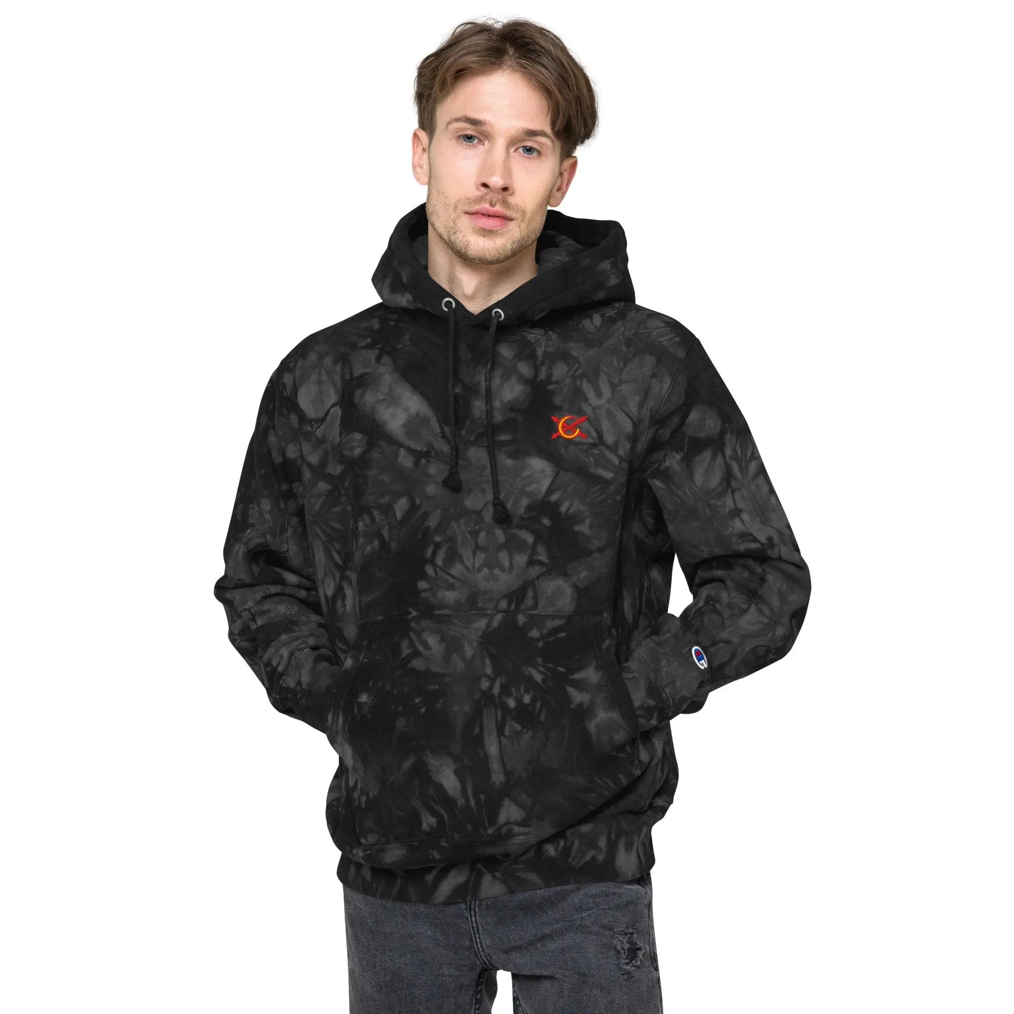 Comprar Sudadera Champion tie-dye unisex La Flamenca de Borgoña La Flamenca de Borgoña Bandera España
