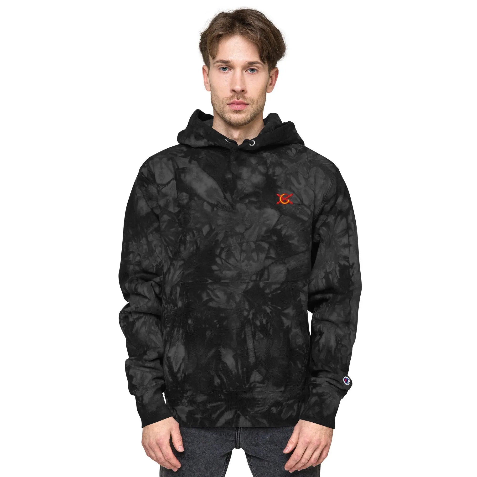Comprar Sudadera Champion tie-dye unisex La Flamenca de Borgoña La Flamenca de Borgoña Bandera España