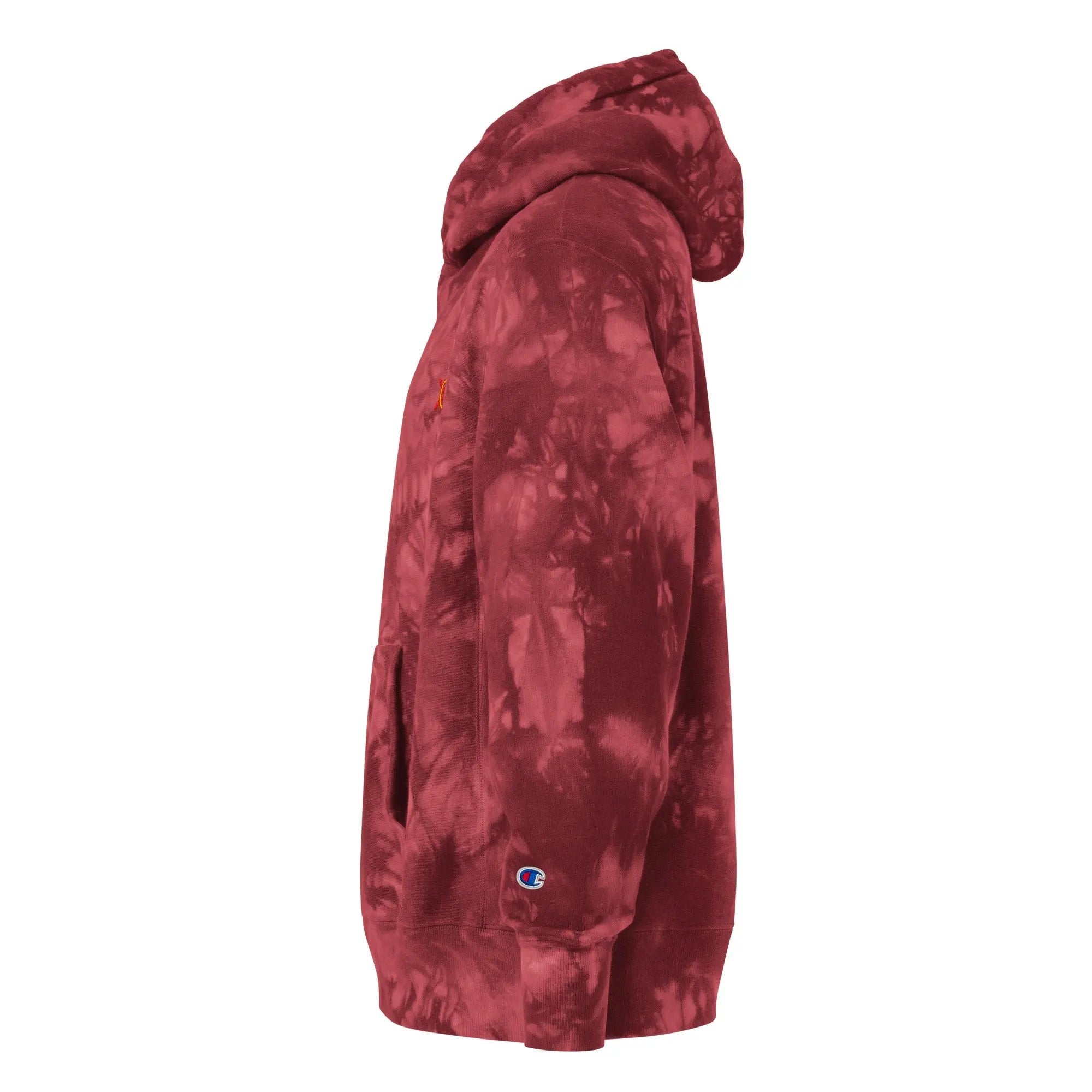 Comprar Sudadera Champion tie-dye unisex La Flamenca de Borgoña La Flamenca de Borgoña Bandera España