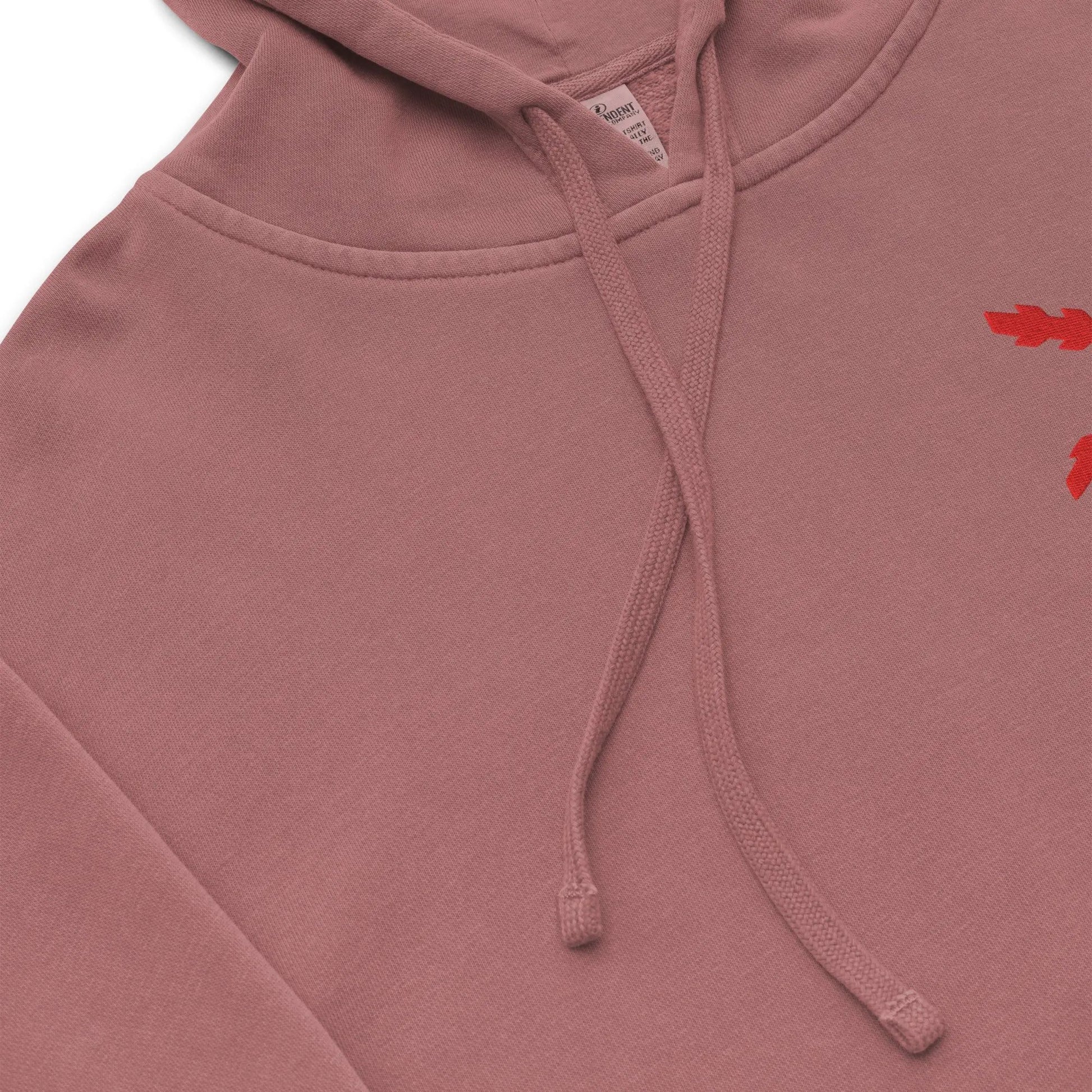 Comprar Sudadera con capucha teñida unisex Cruz de Borgoña La Flamenca de Borgoña Bandera España