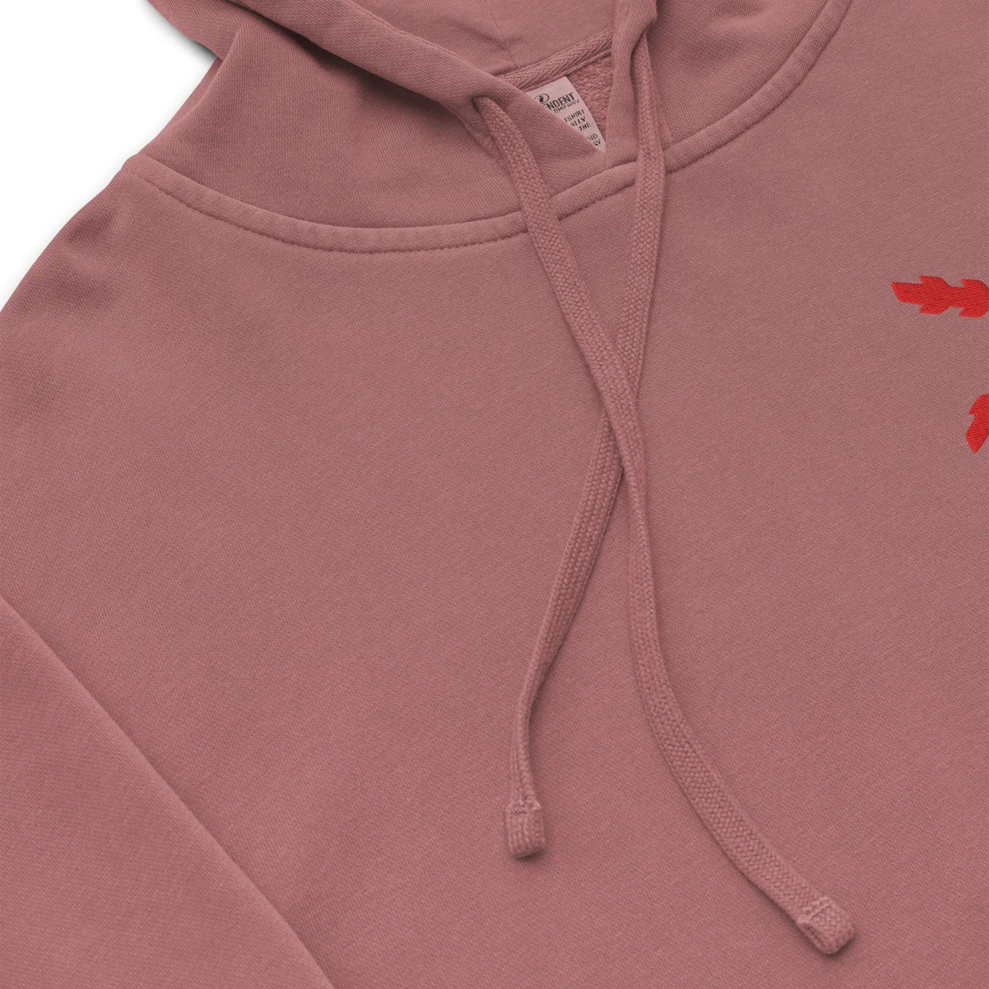 Comprar Sudadera con capucha teñida unisex Cruz de Borgoña La Flamenca de Borgoña Bandera España