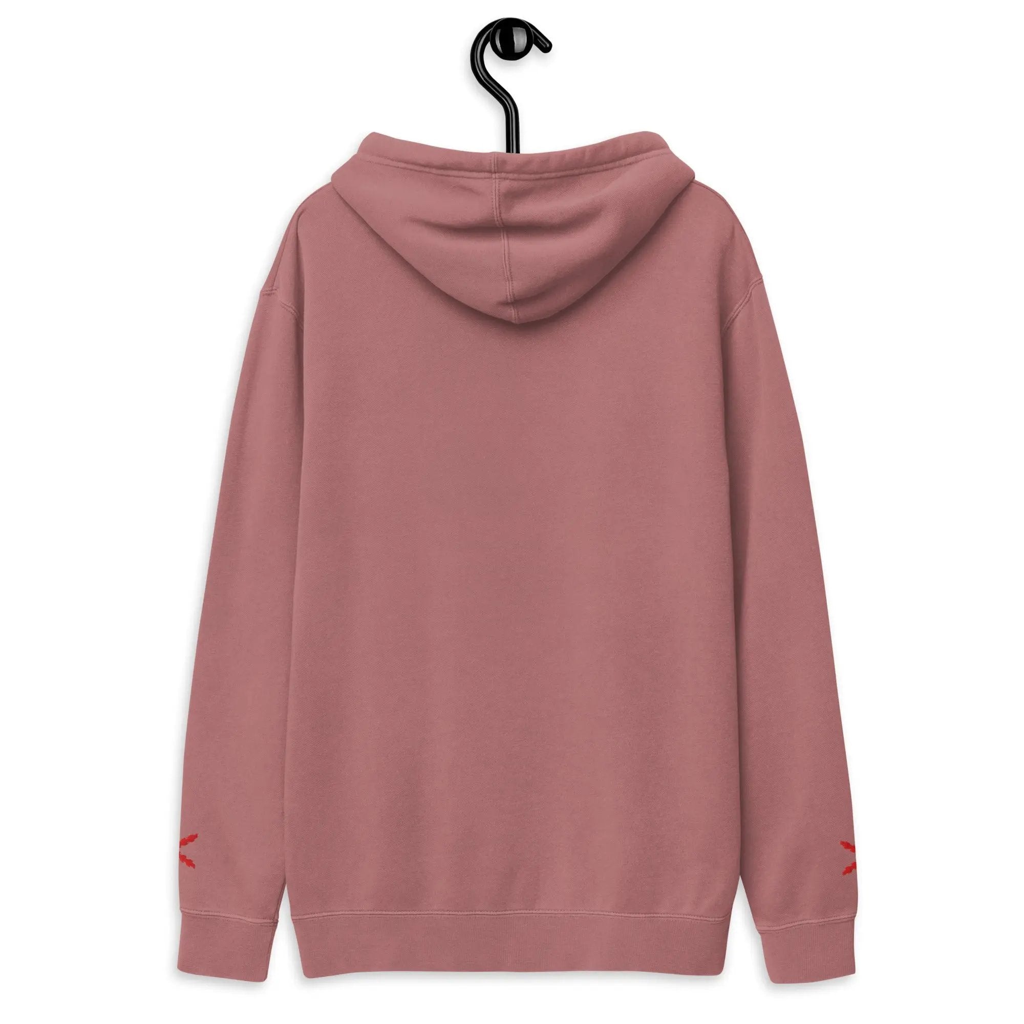 Comprar Sudadera con capucha teñida unisex Cruz de Borgoña La Flamenca de Borgoña Bandera España