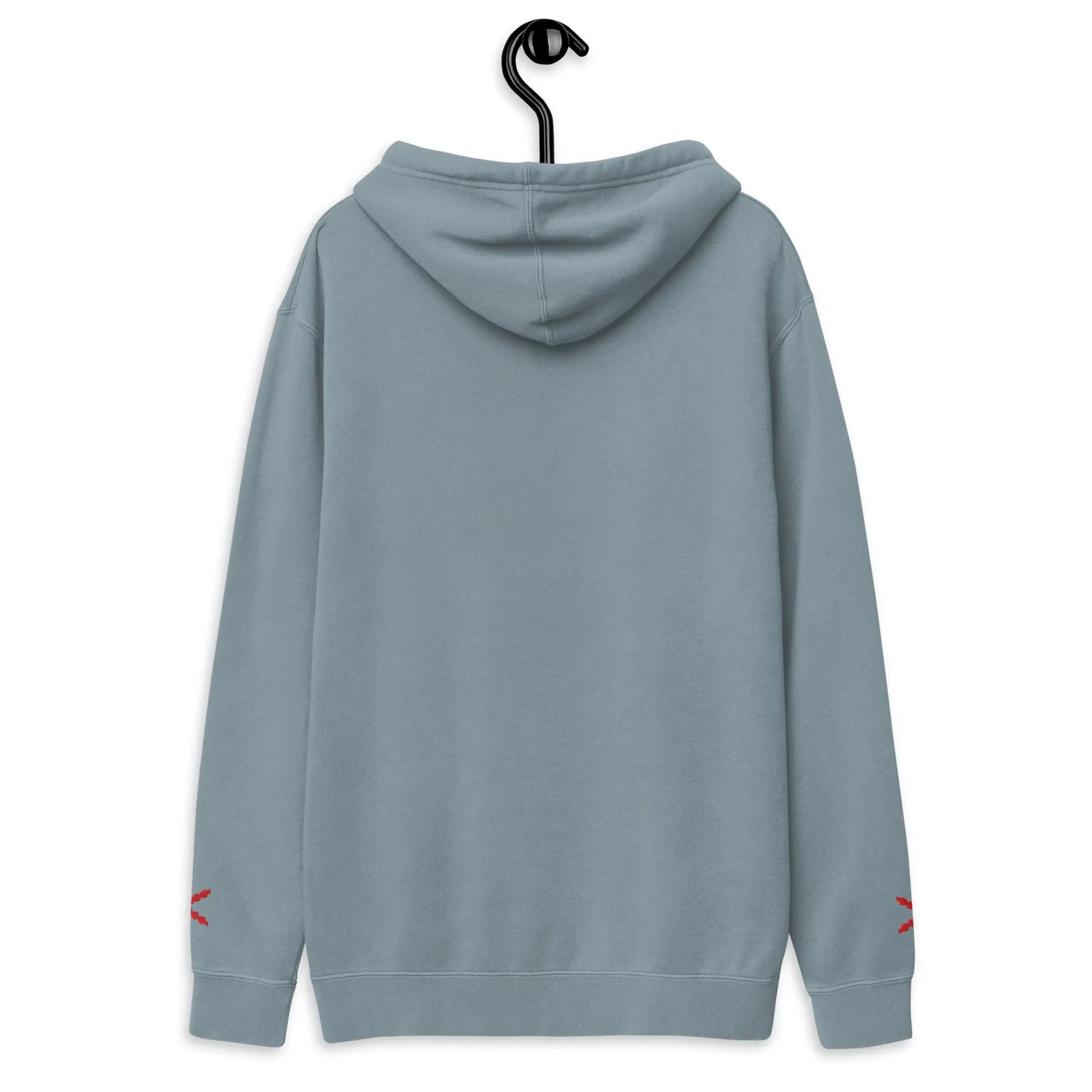 Comprar Sudadera con capucha teñida unisex Cruz de Borgoña La Flamenca de Borgoña Bandera España