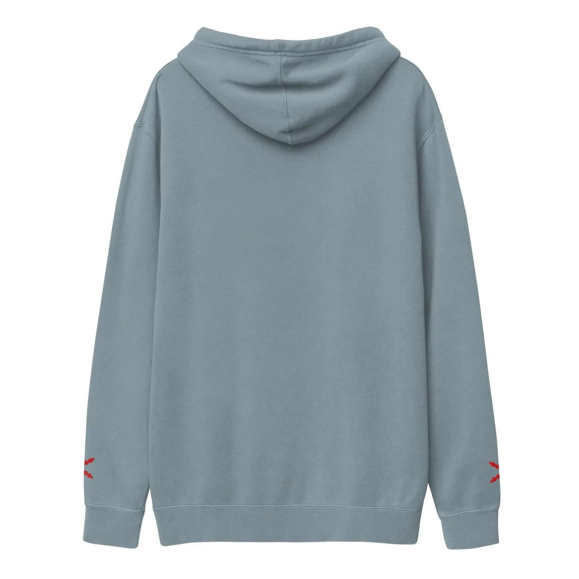 Comprar Sudadera con capucha teñida unisex Cruz de Borgoña La Flamenca de Borgoña Bandera España