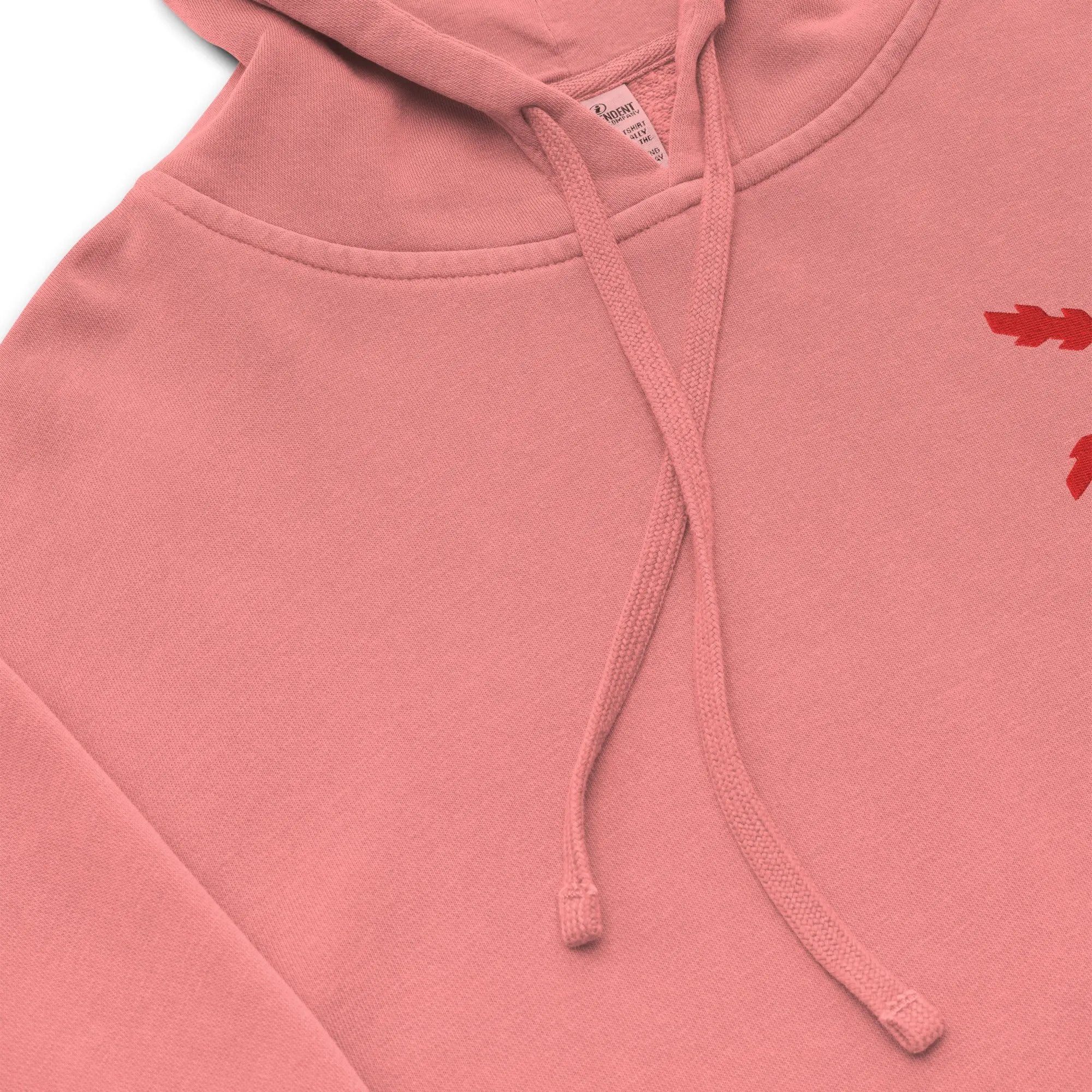 Comprar Sudadera con capucha teñida unisex Cruz de Borgoña La Flamenca de Borgoña Bandera España