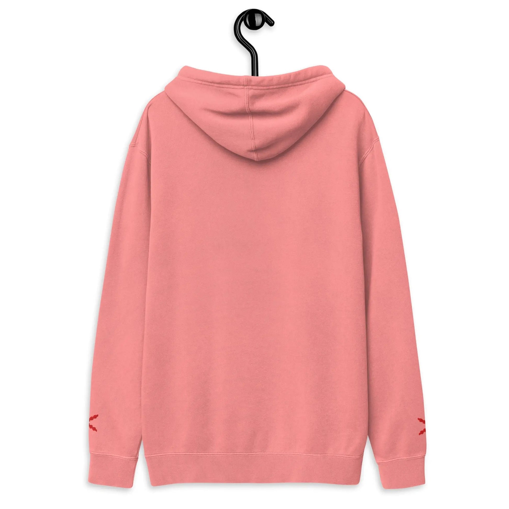Comprar Sudadera con capucha teñida unisex Cruz de Borgoña La Flamenca de Borgoña Bandera España